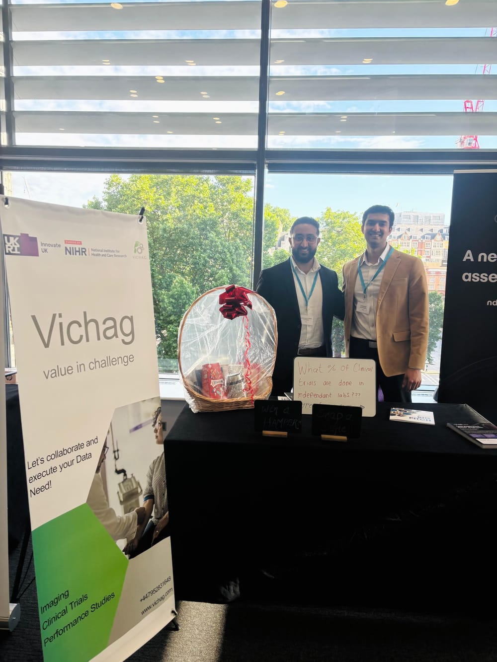 Vichag stall at NHS CEP 2026